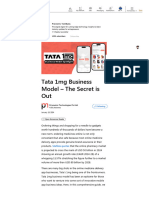 Tata 1mg Business Model - The Secret Is Out - LinkedIn