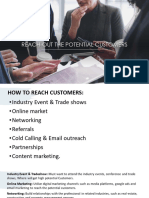 Reach-Out The Potential Customers