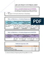 Koe Postgraduate Policy On Publication