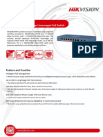 8 Port 100 Mbps Unmanaged PoE Switch