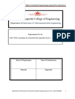 4 Ecl308 Oopm Lab Manual