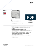 A6V10098188 - Data Sheet For Product - Room Controllers RXB21.1, RXB22.1 - en