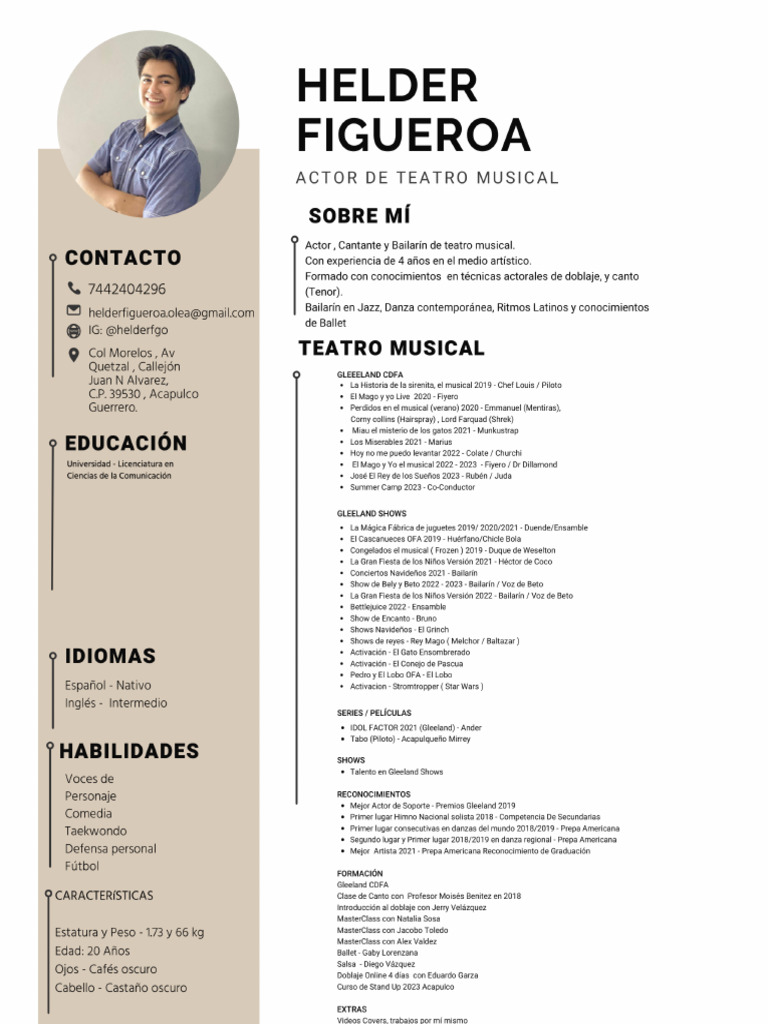 Curriculum Helder Figueroa | PDF