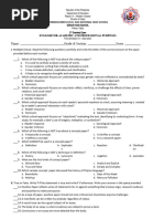 2nd Quarterly Exam