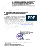 6 - (Direktur BUMDES) Surat Pemberitahuan Perpanjangan Waktu Pengisian Data Pada Sistem Pemeringkatan