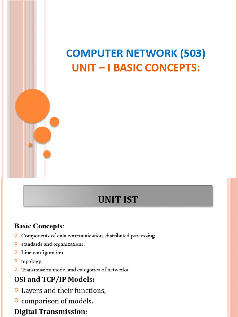 Computer Network Basics and Types | PDF | Technology & Engineering