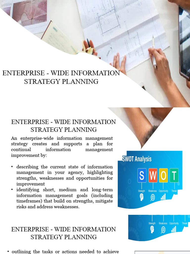 Enterprise-Wide Information Strategy Plan | PDF | Strategic Planning ...