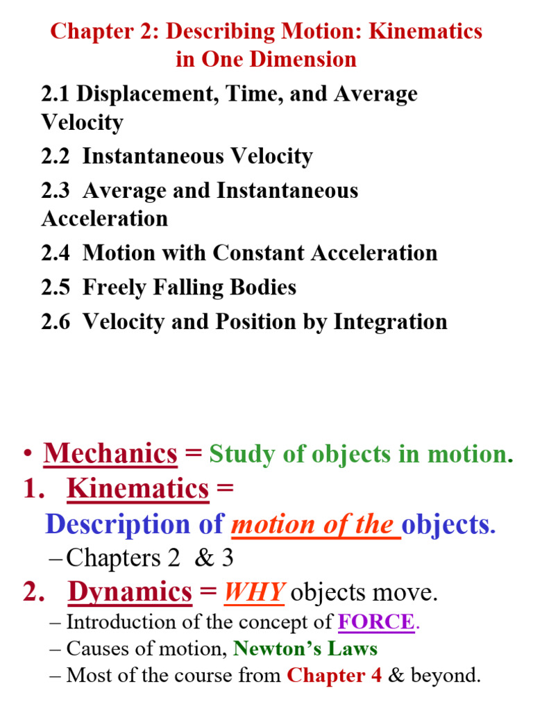 chapter-2-motion-along-a-stright-line-autosaved-pdf-velocity