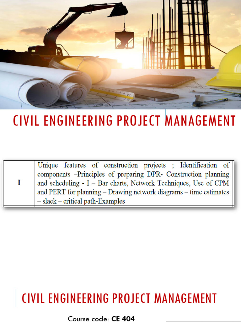 Civil Engineering Project Management Guide | PDF | Arbitration | Budget