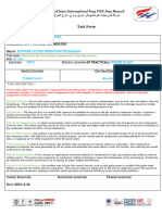 Petrochina International Iraq Fze Iraq Branch: Task Form