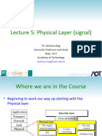 Lecture 5 Physical Layer I