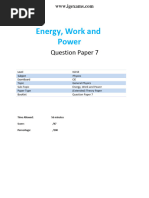 17.7-Energy Work Power-Cie Igcse Physics Ext-Theory-Qp Combi