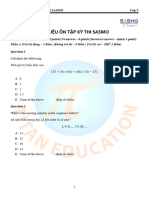 TaiLieuOnTap SASMO2024 Grade 5