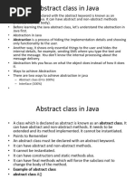 JAVA OOPS AbstratClass&Interfaces