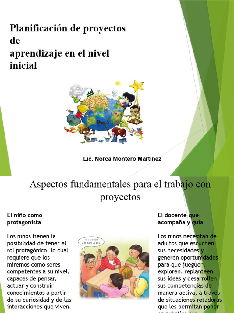 Proyectos de Aprendizaje en Nivel Inicial | PDF | Aprendizaje ...