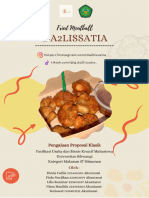 Proposal Usaha Kelompok 6 - Fried Meatballs Da2lissatia.