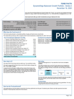 1832 Asset Management L.P.: Dynamicedge Balanced Growth Portfolio - Series A November 16, 2020