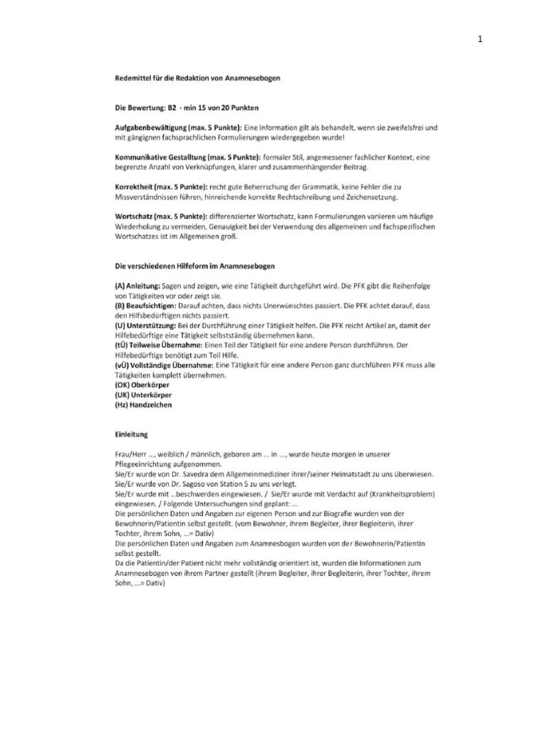 Redemittel Fuer Die Redaktion | PDF