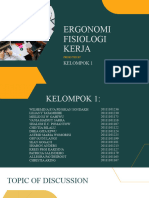 Fisiologi Kerja - Kel 1 - Kesker