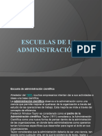 Escuelas de La Administracion