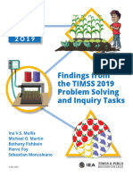 TIMSS 2019 Findings Problem Solving and Inquiry