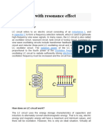 Electronics - What Is LC Circuit and Its Applications