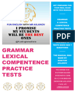 Cefr Grammar Lexical Practice Tests