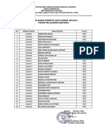 Daftar Peserta Asts Genap 2023-2024 Kelas 8