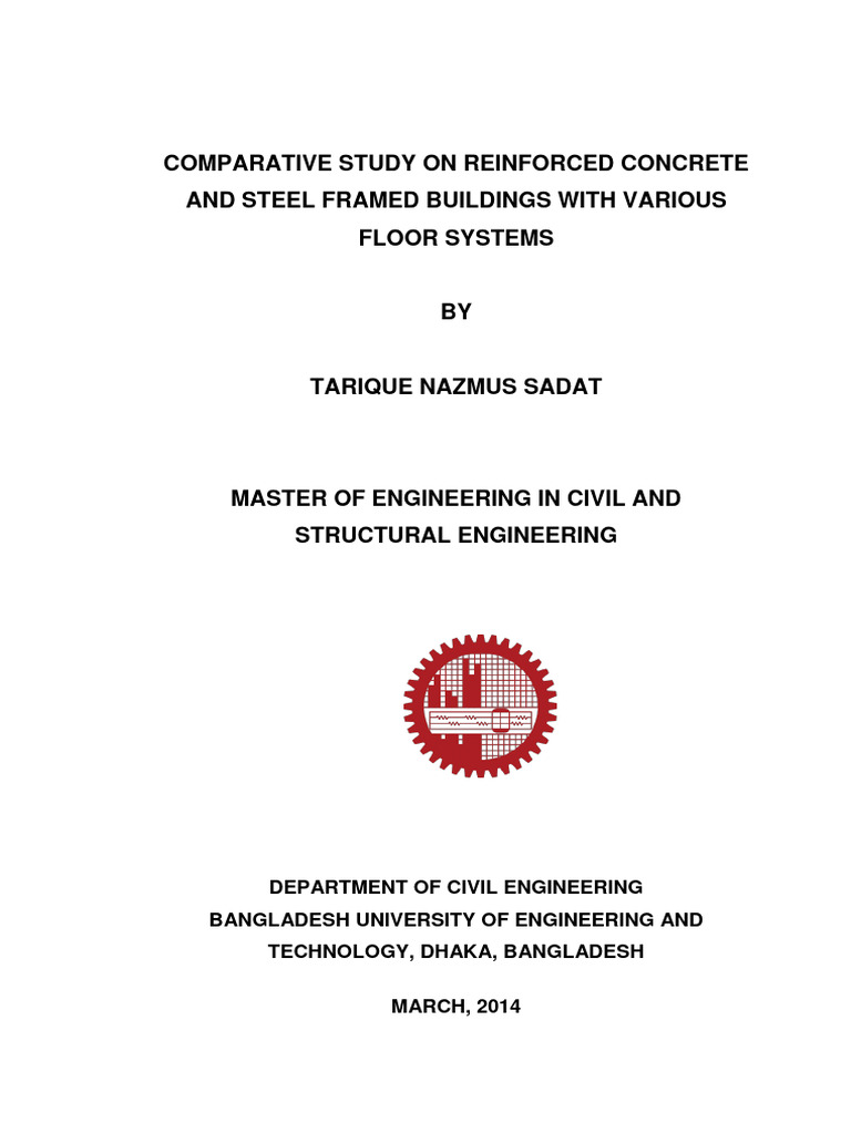 Comparative Study On Reinforced Concrete and Steel Framed