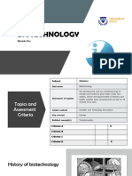 Biotechnology Project