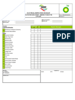 Checklist Electrical Inspection