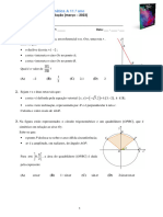 Proposta de Teste - 11.º Ano