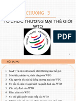 Chương 3 Tổ Chức Thương Mại Thế Giới WTO