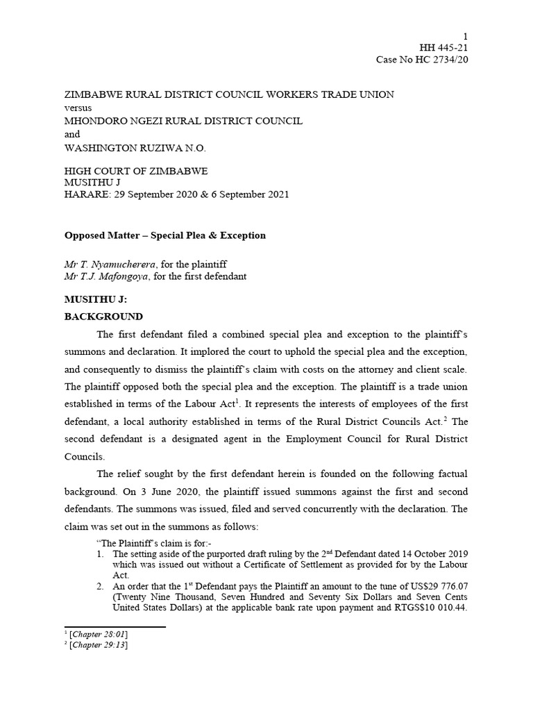Special Plea and Jurisdiction Issues | PDF | Pleading | Plea