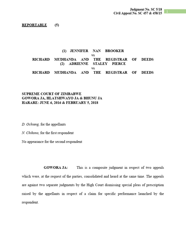 Special Plea of Prescription Ruling | PDF | Pleading | Burden Of Proof ...