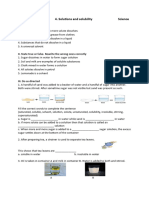 Std. III WRKST 4. Solutions and Solubility 2023-24