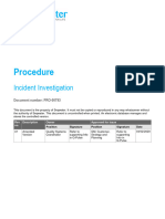 PRO-00793 Corporate IMS - Incident Investigation Procedure