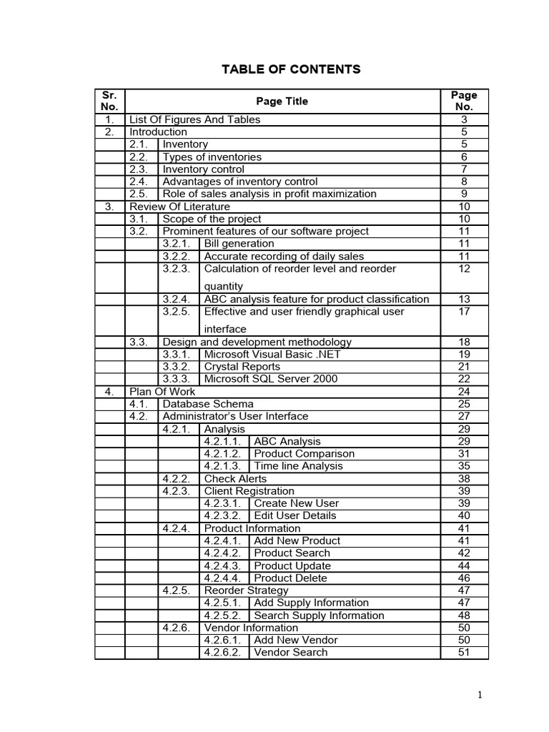 Inventory Control Software Overview | PDF | Microsoft Sql Server ...