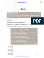 IELTS Reading Recent Actual Tests Book 1