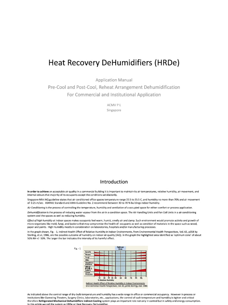 De Humidification | PDF