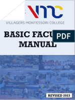 VMC Faculty Manual 