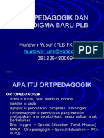 Orped Paradigma Baru PLB