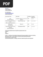 System Analysis and Design