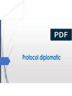 Curs 13.1 Protocolul Diplomatic