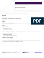 Moving The Historian Runtime Database From One Machine To Another