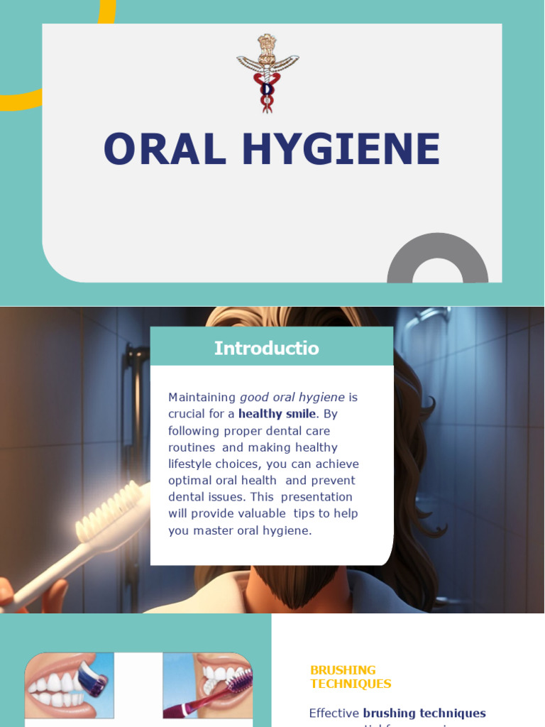 Oral Hygiene | PDF | Oral Hygiene | Clinical Medicine