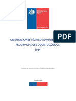 OOTT - Programa GES Odontológico 2024