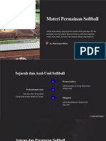 Materi Softball