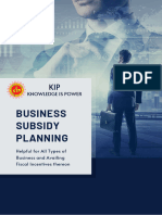 Ebook Business Subsidy Planning