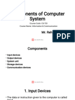 Components of Computer System 8